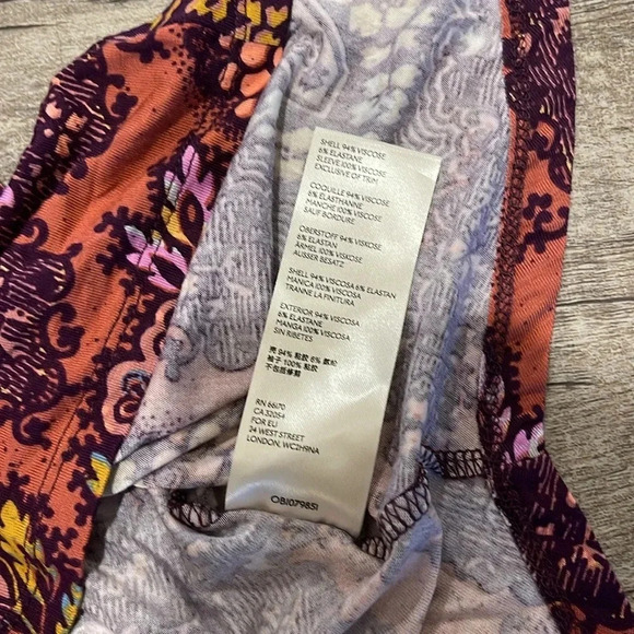 NWT!! Anthropologie Maeve - Mariela Tunic - Red/Blue - Size Small - Picture 11 of 11